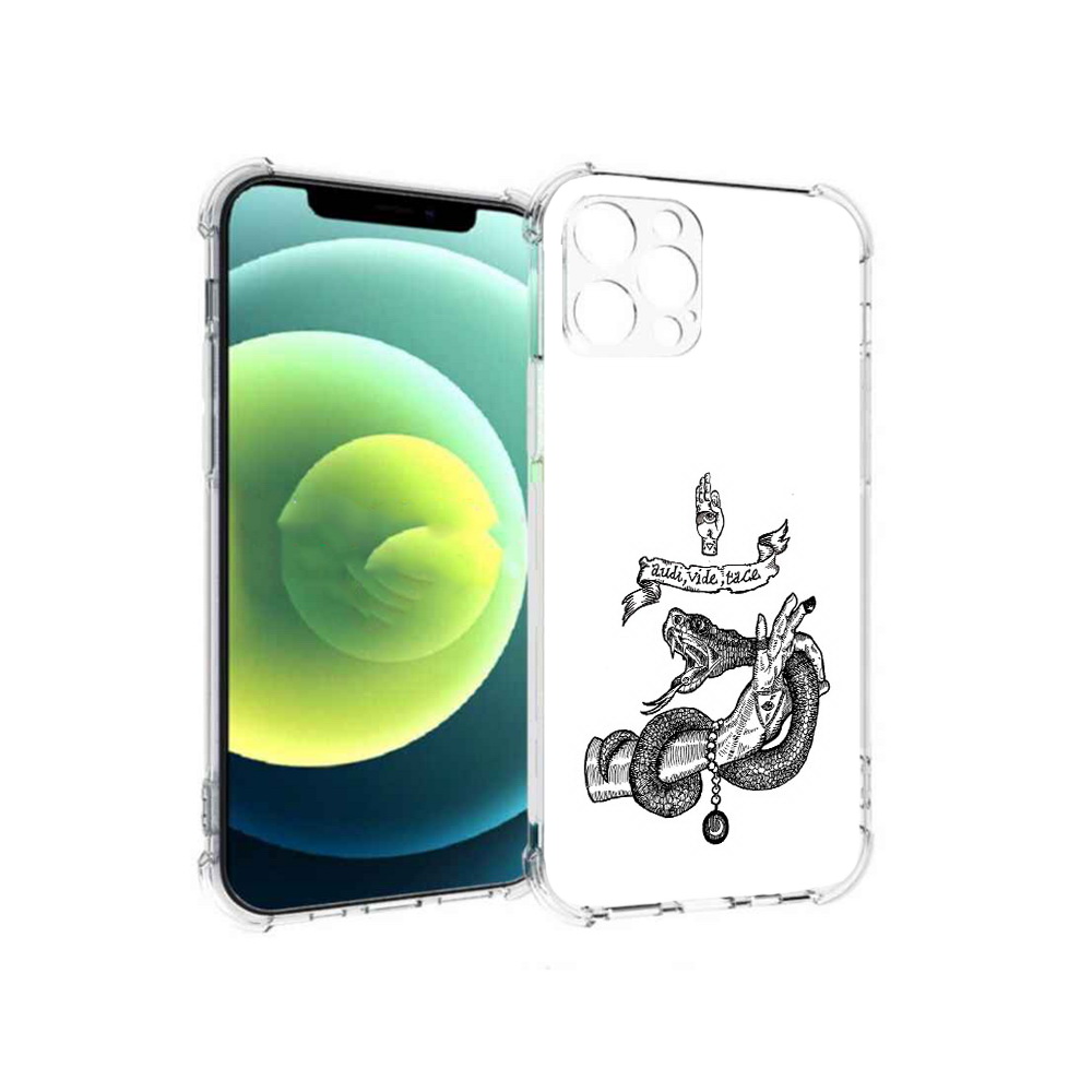 Чехол MyPads Tocco для Apple iPhone 12 Pro змея на руке рисунок (PT157529.613.366), Прозрачный, Tocco
Чехол MyPads Tocco для Apple iPhone 12 Pro змея на руке рисунок (PT157529.613.366), Прозрачный, Tocco