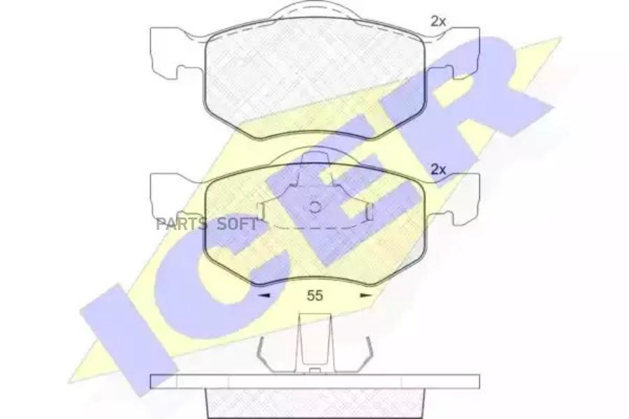 Колодки торм.пер. FORD Maverick 2,0-16v/2,3-16v/3,0-24v 02/01->, MAZDA Tribute 2,0/3, ICER
Колодки торм.пер. FORD Maverick 2,0-16v/2,3-16v/3,0-24v 02/01->, MAZDA Tribute 2,0/3, ICER