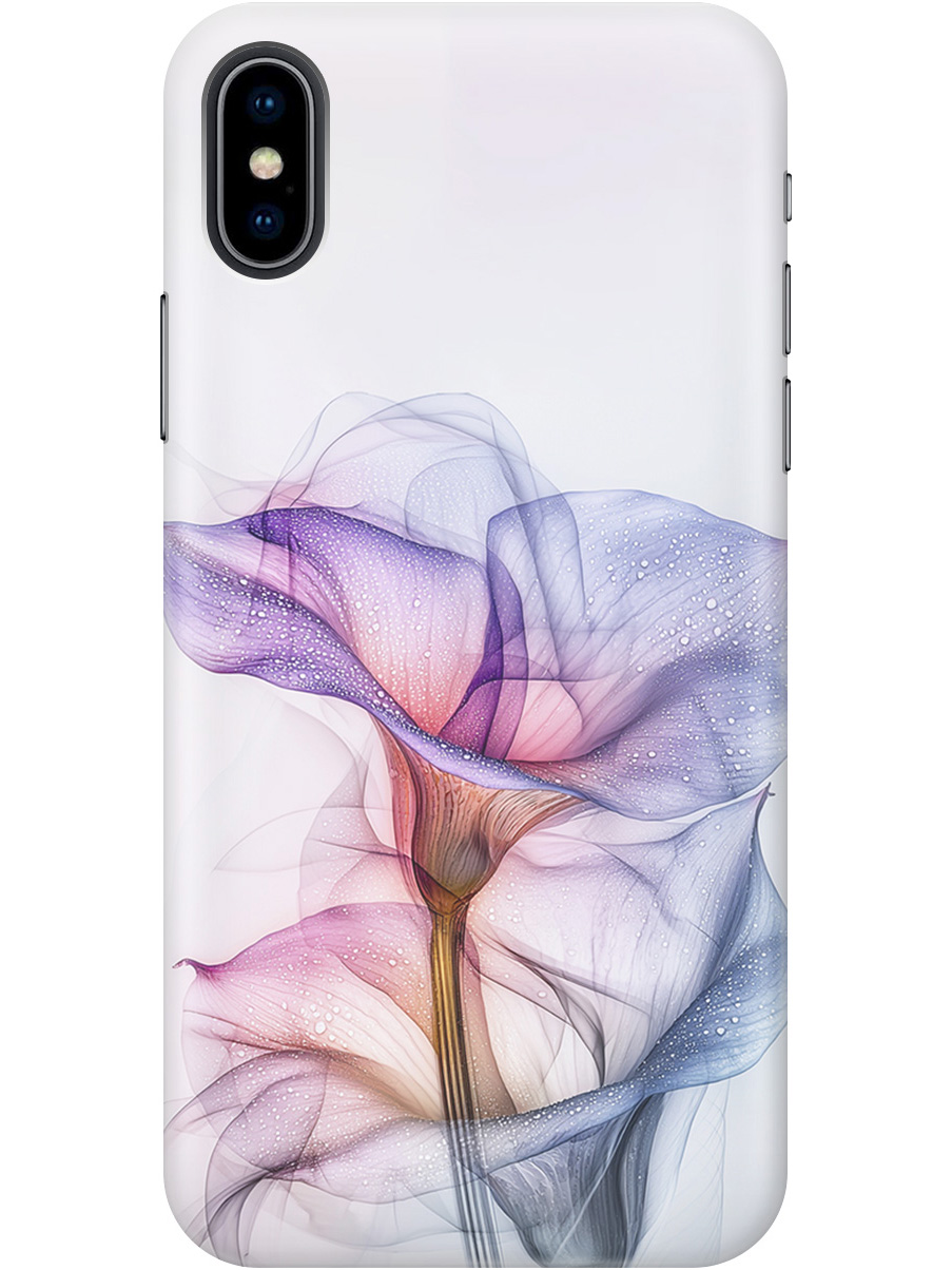 Силиконовый чехол на Apple iPhone Xs / X с принтом "Прозрачные калы", Прозрачный;белый;серый;фиолетовый, 715365421
Силиконовый чехол на Apple iPhone Xs / X с принтом "Прозрачные калы", Прозрачный;белый;серый;фиолетовый, 715365421