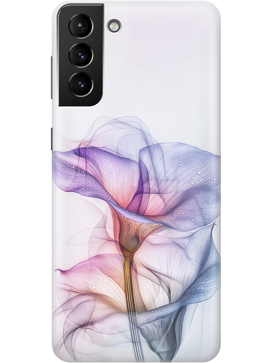 Силиконовый чехол на Samsung Galaxy S21+ с принтом "Прозрачные калы", Прозрачный;белый;серый;фиолетовый, 724127521
Силиконовый чехол на Samsung Galaxy S21+ с принтом "Прозрачные калы", Прозрачный;белый;серый;фиолетовый, 724127521