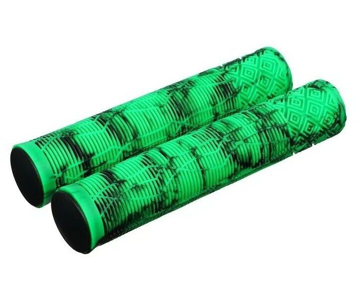 фото Грипсы stg sz-058h 165 мм (зеленый с черным) х108434