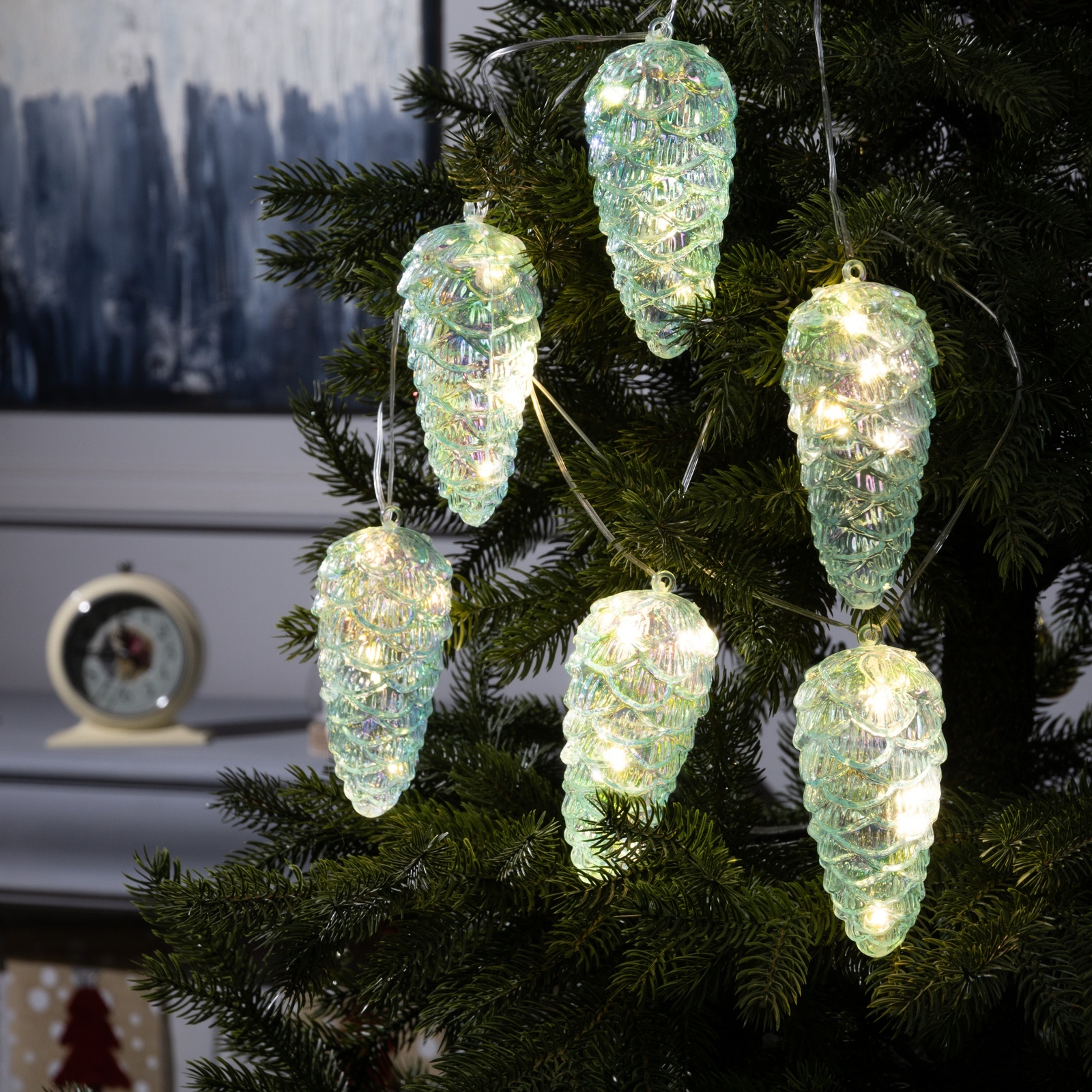 Гирлянда-нить грозди Luazon Lighting 10463109 230 см Шишки, свечение тёплое белое, Грозди
Гирлянда-нить грозди Luazon Lighting 10463109 230 см Шишки, свечение тёплое белое, Грозди