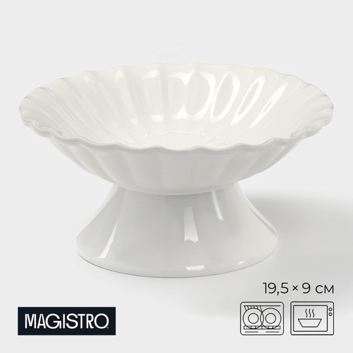 Блюдо для пирожных Magistro «Цветок», d=21,5 см, Белый, Подставка для десертов фарфоровая Magistro «Цветок»
Блюдо для пирожных Magistro «Цветок», d=21,5 см, Белый, Подставка для десертов фарфоровая Magistro «Цветок»
