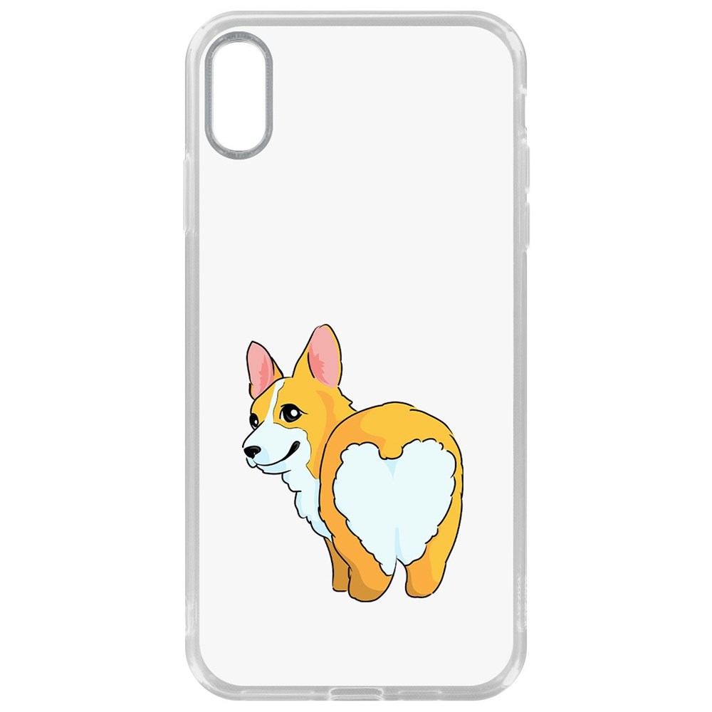 Чехол-накладка Krutoff Clear Case Рисованный корги вид 2 для iPhone XS Max, Прозрачный
Чехол-накладка Krutoff Clear Case Рисованный корги вид 2 для iPhone XS Max, Прозрачный