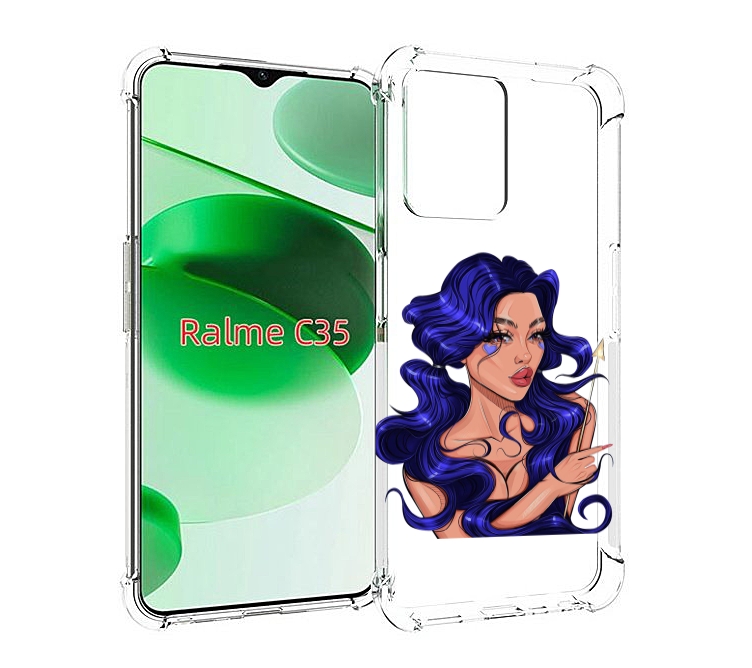 Чехол MyPads красивая-девушка-с-синими-волосами женский для Realme C35 / Narzo 50A Prime, Прозрачный, Tocco
Чехол MyPads красивая-девушка-с-синими-волосами женский для Realme C35 / Narzo 50A Prime, Прозрачный, Tocco