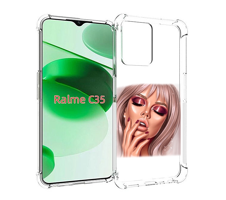 Чехол MyPads красивый-портрет-девушки женский для Realme C35 / Narzo 50A Prime, Прозрачный, Tocco
Чехол MyPads красивый-портрет-девушки женский для Realme C35 / Narzo 50A Prime, Прозрачный, Tocco