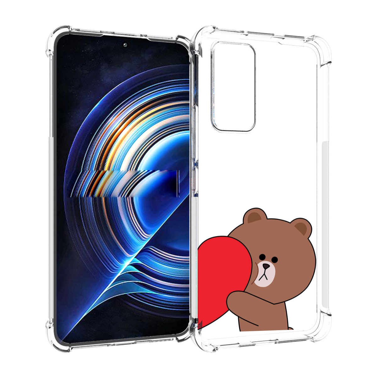 Чехол MyPads медвежонок детский для Tecno Camon 19 Neo, Прозрачный, Tocco 
Чехол MyPads медвежонок детский для Tecno Camon 19 Neo, Прозрачный, Tocco