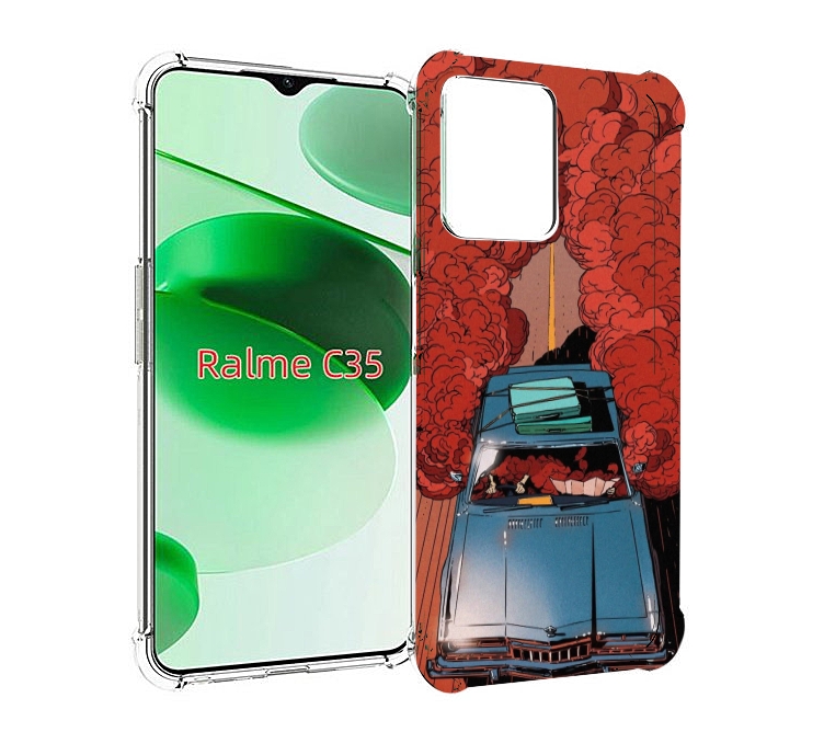 Чехол MyPads машина мчится с дымком для Realme C35 / Narzo 50A Prime, Прозрачный, Tocco
Чехол MyPads машина мчится с дымком для Realme C35 / Narzo 50A Prime, Прозрачный, Tocco