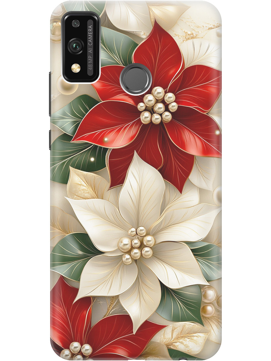 Силиконовый чехол на Honor 9X Lite с принтом "Цветы и бусы", Прозрачный;бежевый;красный, 723565421
Силиконовый чехол на Honor 9X Lite с принтом "Цветы и бусы", Прозрачный;бежевый;красный, 723565421