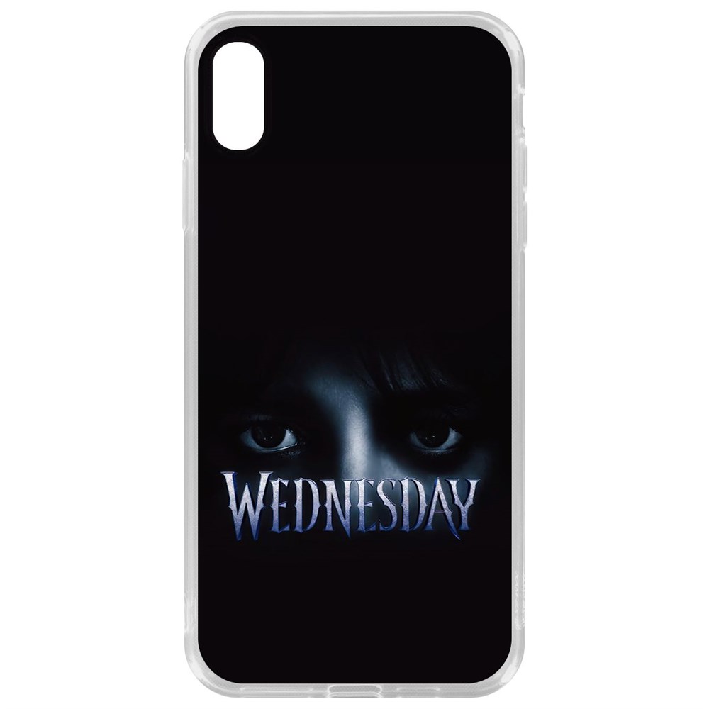 Чехол-накладка Krutoff Clear Case Уэнсдей Аддамс - Логотип для iPhone XS Max, Прозрачный
Чехол-накладка Krutoff Clear Case Уэнсдей Аддамс - Логотип для iPhone XS Max, Прозрачный