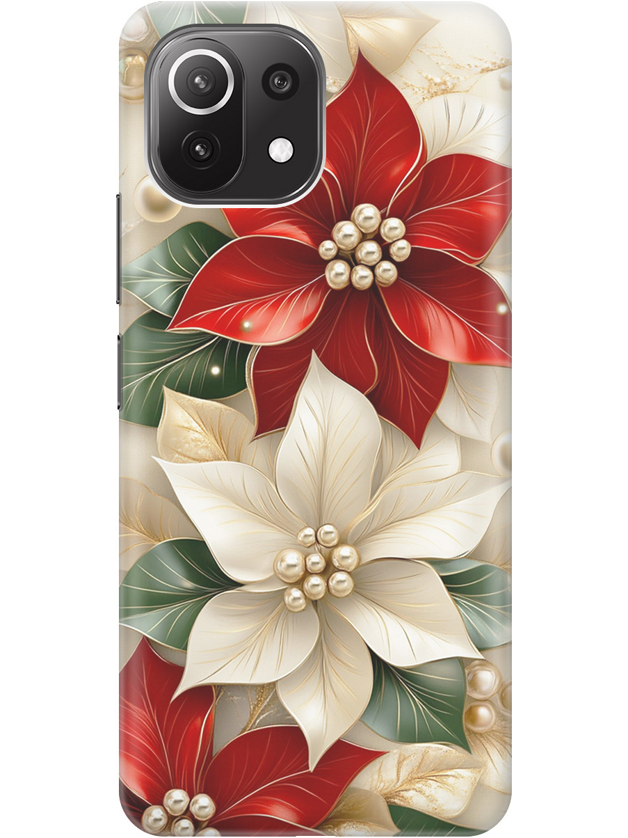 Силиконовый чехол на Xiaomi Mi 11 Lite / 11 Lite 5G с принтом "Цветы и бусы", Прозрачный;бежевый;красный, 725173321
Силиконовый чехол на Xiaomi Mi 11 Lite / 11 Lite 5G с принтом "Цветы и бусы", Прозрачный;бежевый;красный, 725173321