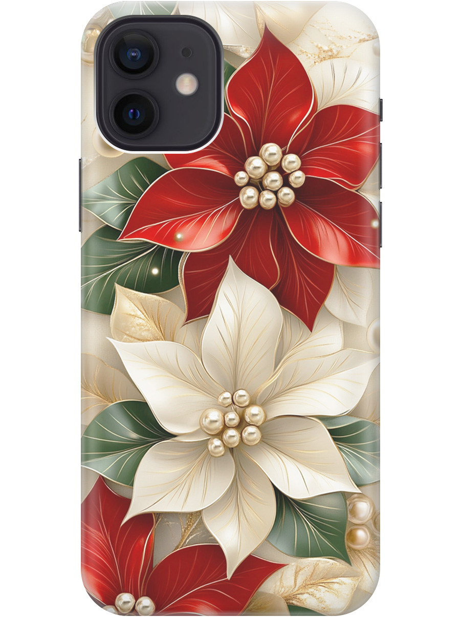 Силиконовый чехол на Apple iPhone 12 / 12 Pro с принтом "Цветы и бусы", Прозрачный;бежевый;красный, 723374121
Силиконовый чехол на Apple iPhone 12 / 12 Pro с принтом "Цветы и бусы", Прозрачный;бежевый;красный, 723374121