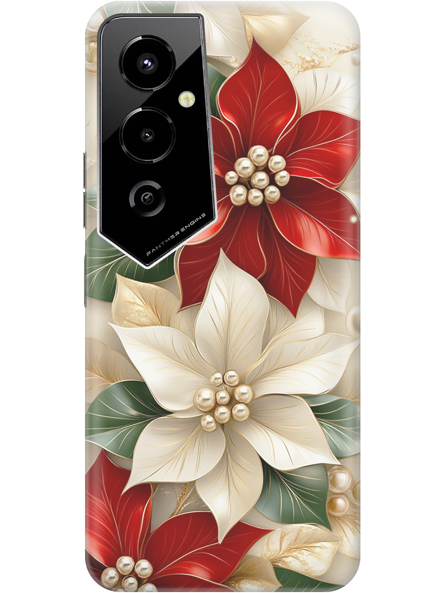 Силиконовый чехол на Tecno Pova 4 Pro с принтом "Цветы и бусы", Прозрачный;бежевый;красный, 762091521
Силиконовый чехол на Tecno Pova 4 Pro с принтом "Цветы и бусы", Прозрачный;бежевый;красный, 762091521