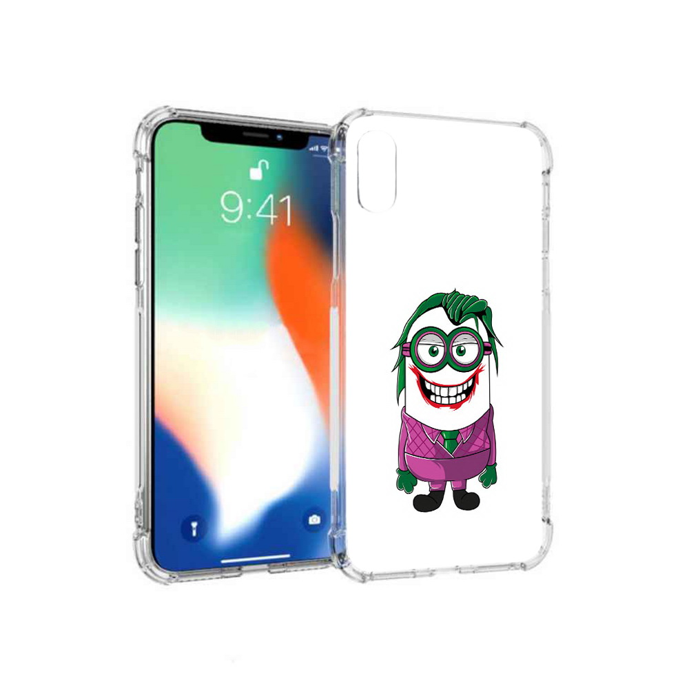 Чехол MyPads Tocco для Apple iPhone XS Max джокер миньон (PT117540.614.322), Прозрачный, Tocco
Чехол MyPads Tocco для Apple iPhone XS Max джокер миньон (PT117540.614.322), Прозрачный, Tocco