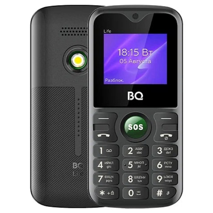 Сотовый телефон BQ M-1853 Life, 1.77", 2 sim, 32Мб, microSD, 600 мАч, фонарик, черно-зелен
Сотовый телефон BQ M-1853 Life, 1.77", 2 sim, 32Мб, microSD, 600 мАч, фонарик, черно-зелен