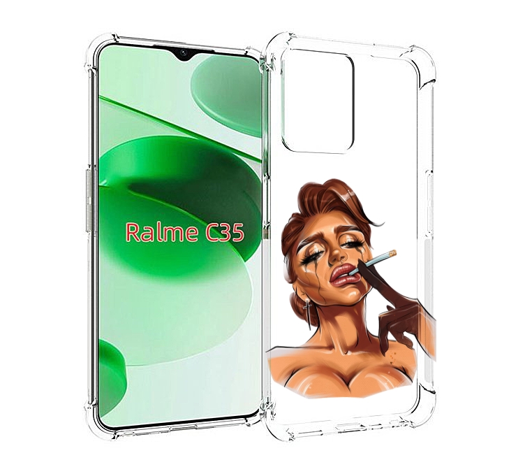Чехол MyPads плачущая-девушка-с-сигаретой женский для Realme C35 / Narzo 50A Prime, Прозрачный, Tocco
Чехол MyPads плачущая-девушка-с-сигаретой женский для Realme C35 / Narzo 50A Prime, Прозрачный, Tocco