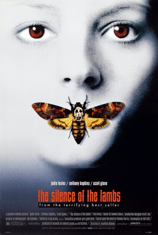 Постер к фильму "Молчание ягнят" (The Silence of the Lambs) Оригинальный 68,6x101,6 см
Постер к фильму "Молчание ягнят" (The Silence of the Lambs) Оригинальный 68,6x101,6 см