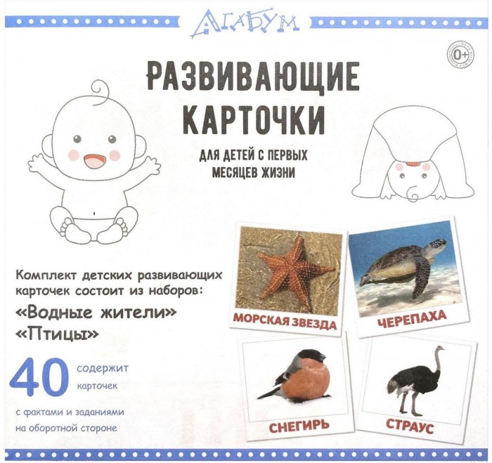 Обучающие карточки для детей АгаБум Книга.Доман Г.Водные жители и птицы,40 карточек, ПОЗНАВАТЕЛЬНАЯ, РАЗВИВАЮЩАЯ ЛИТ-РА
Обучающие карточки для детей АгаБум Книга.Доман Г.Водные жители и птицы,40 карточек, ПОЗНАВАТЕЛЬНАЯ, РАЗВИВАЮЩАЯ ЛИТ-РА