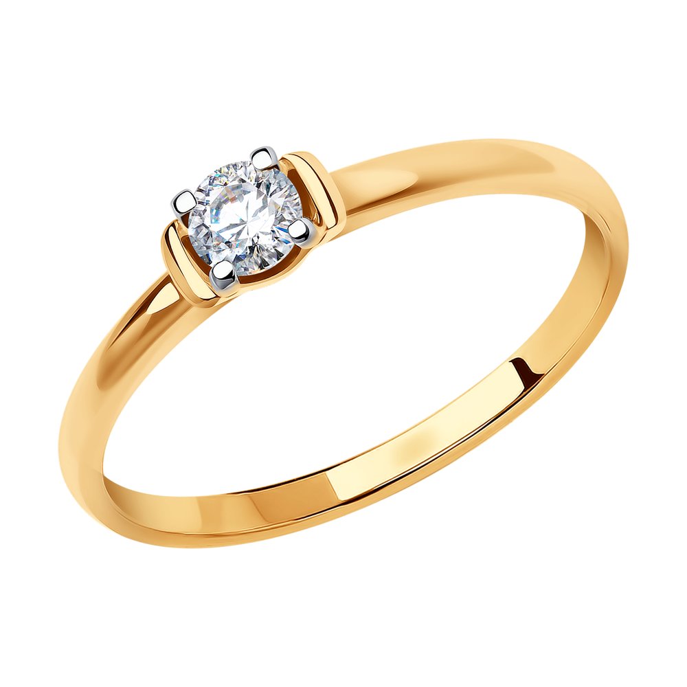 фото Кольцо женское sokolov 018632 р.17.5