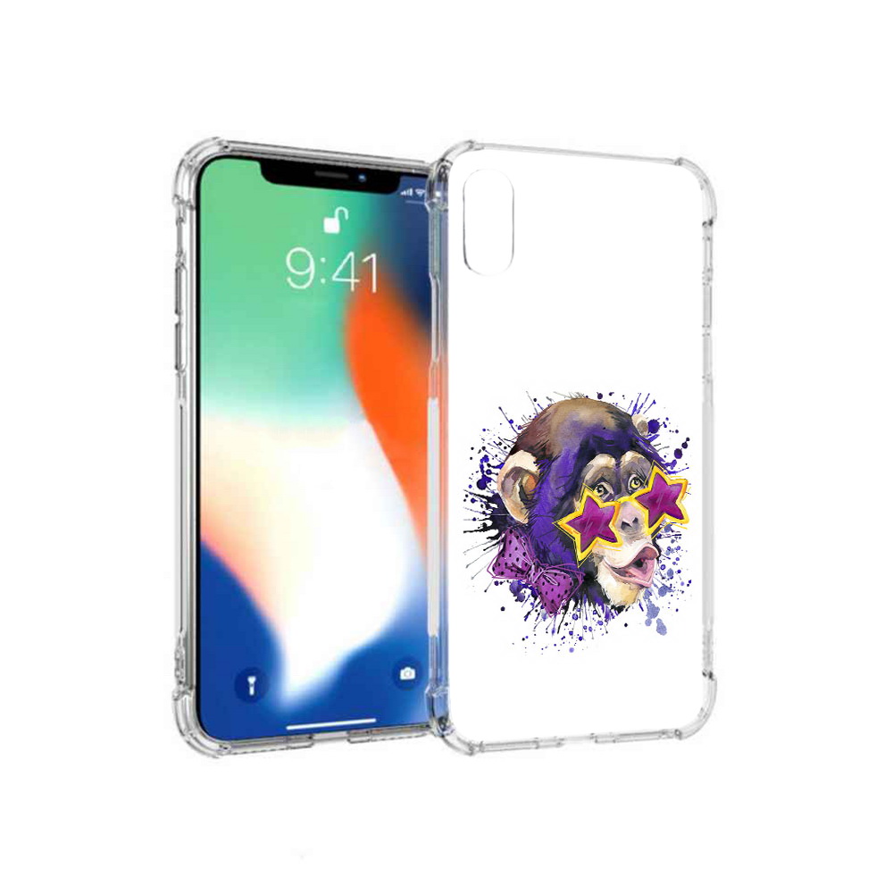 Чехол MyPads Tocco для Apple iPhone XS Max обезьяна в очках (PT117540.614.524), Прозрачный, Tocco
Чехол MyPads Tocco для Apple iPhone XS Max обезьяна в очках (PT117540.614.524), Прозрачный, Tocco