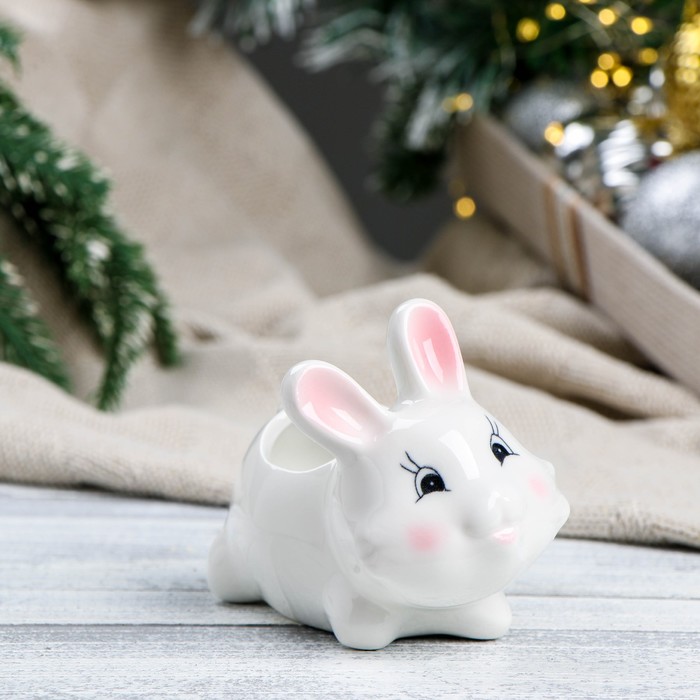 Цветочный горшок Зайчик 6116705 0,15 л белый 1 шт., Зайчик
Цветочный горшок Зайчик 6116705 0,15 л белый 1 шт., Зайчик