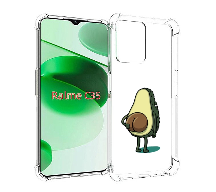 Чехол MyPads смешной авокадо сзади для Realme C35 / Narzo 50A Prime, Прозрачный, Tocco
Чехол MyPads смешной авокадо сзади для Realme C35 / Narzo 50A Prime, Прозрачный, Tocco