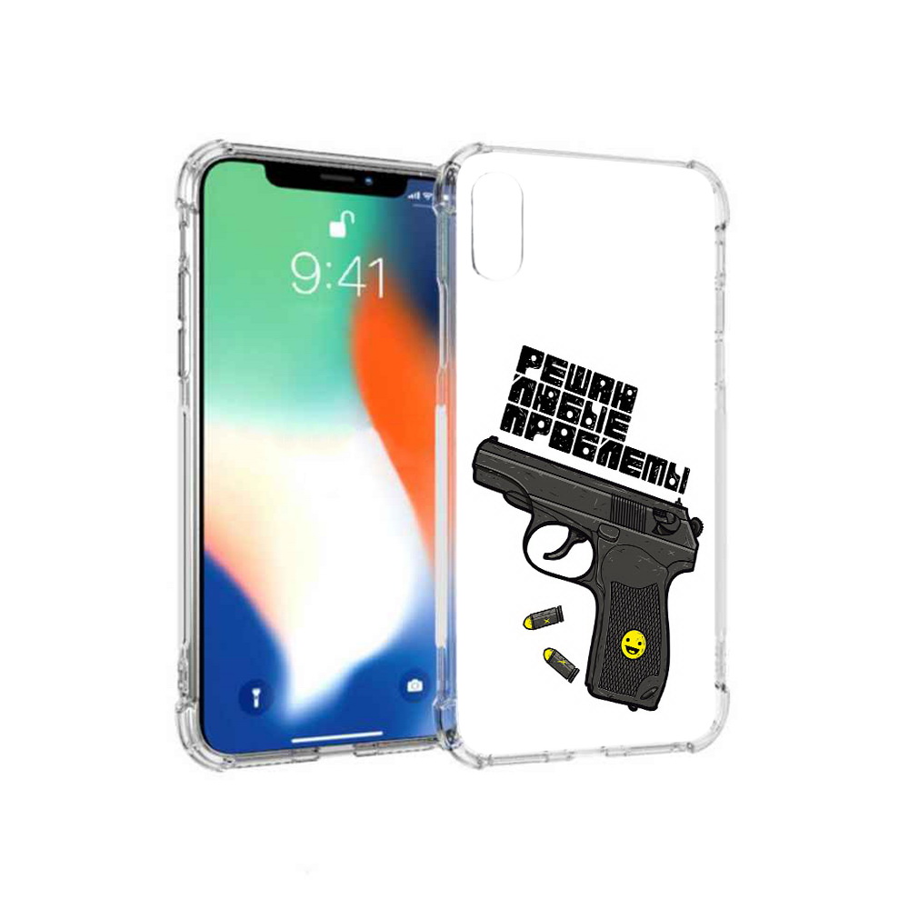 Чехол MyPads Tocco для Apple iPhone XS Max пистолет против проблем (PT117540.614.542), Прозрачный, Tocco
Чехол MyPads Tocco для Apple iPhone XS Max пистолет против проблем (PT117540.614.542), Прозрачный, Tocco