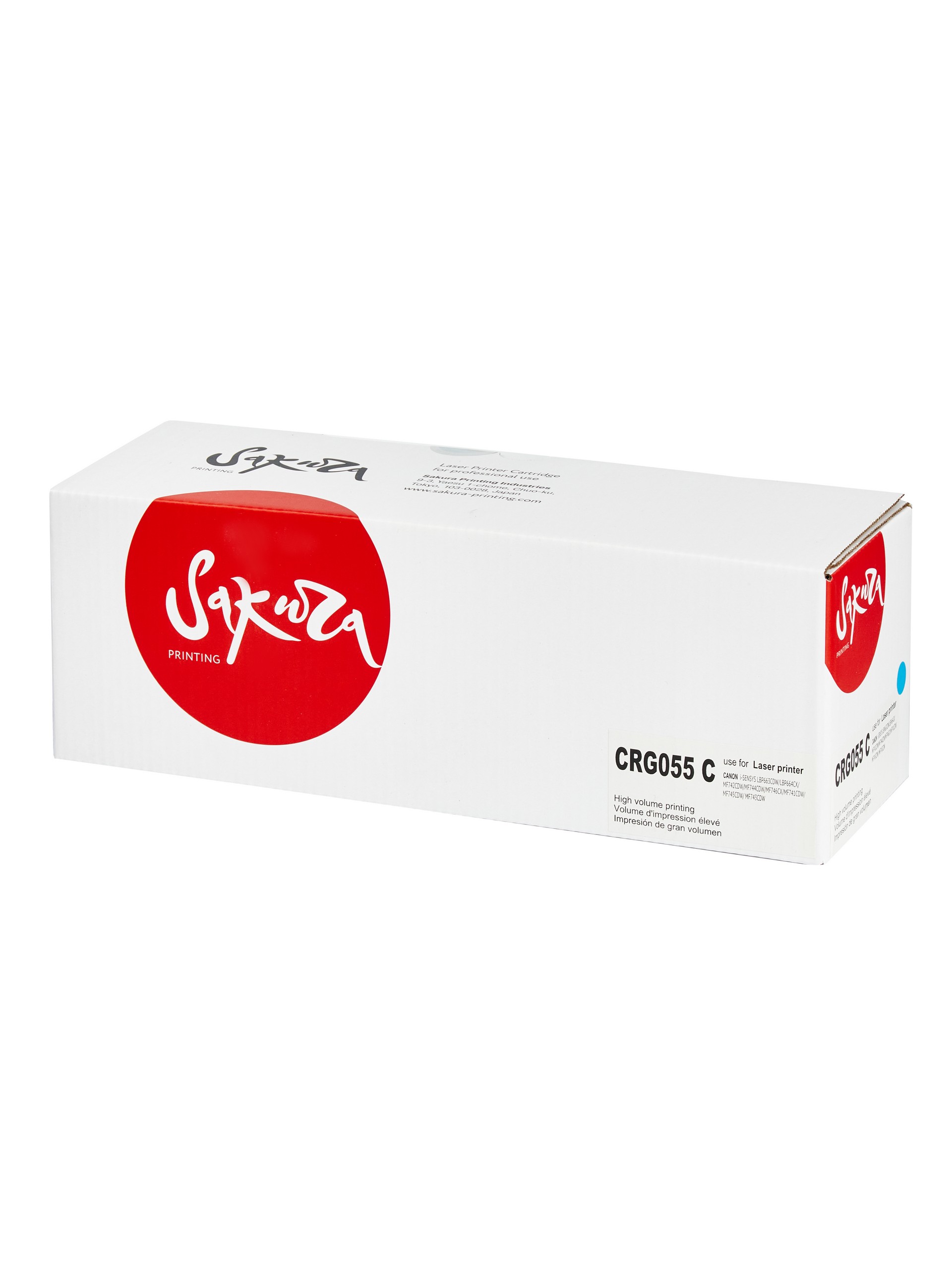 Картридж Sakura SACRG055C Cyan для Canon i-Sensys LBP663/LBP664/MF742/MF744/MF746 2100k, Голубой, SACRG055C
Картридж Sakura SACRG055C Cyan для Canon i-Sensys LBP663/LBP664/MF742/MF744/MF746 2100k, Голубой, SACRG055C