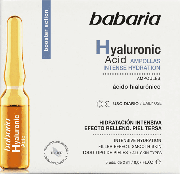 Сыворотка для лица Babaria с гиалуроновой кислотой в ампулах 5шт х 2 мл., Сыворотка для лица с гиалуроновой кислотой в ампулах. Интенсивное увлажнение. 5шт х 2 мл.
Сыворотка для лица Babaria с гиалуроновой кислотой в ампулах 5шт х 2 мл., Сыворотка для лица с гиалуроновой кислотой в ампулах. Интенсивное увлажнение. 5шт х 2 мл.