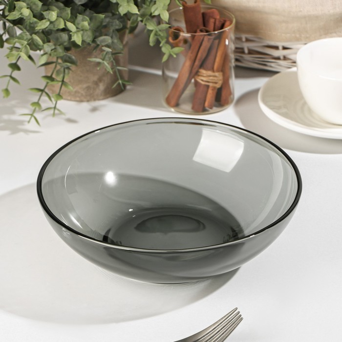 Салатник Ca del vetro, Basilico. Lava Grey, 800 мл, d=20 см, цвет серый, Дымчатое стекло Lava Grey
Салатник Ca del vetro, Basilico. Lava Grey, 800 мл, d=20 см, цвет серый, Дымчатое стекло Lava Grey