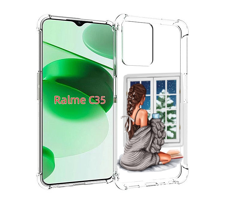 Чехол MyPads уютное-зимнее-окно женский для Realme C35 / Narzo 50A Prime, Прозрачный, Tocco
Чехол MyPads уютное-зимнее-окно женский для Realme C35 / Narzo 50A Prime, Прозрачный, Tocco