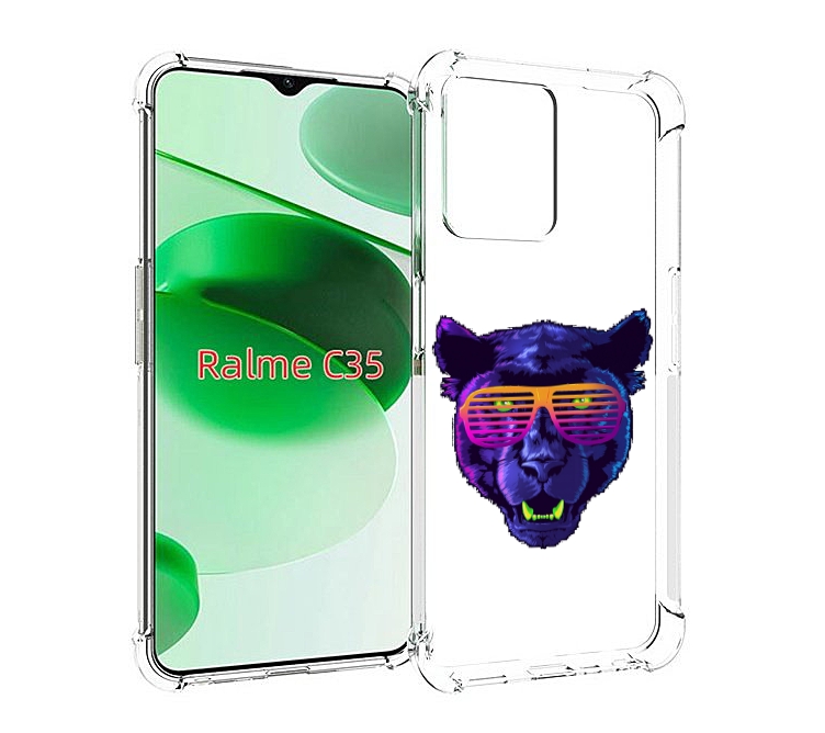 Чехол MyPads фиолетовая пума в очках для Realme C35 / Narzo 50A Prime, Прозрачный, Tocco
Чехол MyPads фиолетовая пума в очках для Realme C35 / Narzo 50A Prime, Прозрачный, Tocco