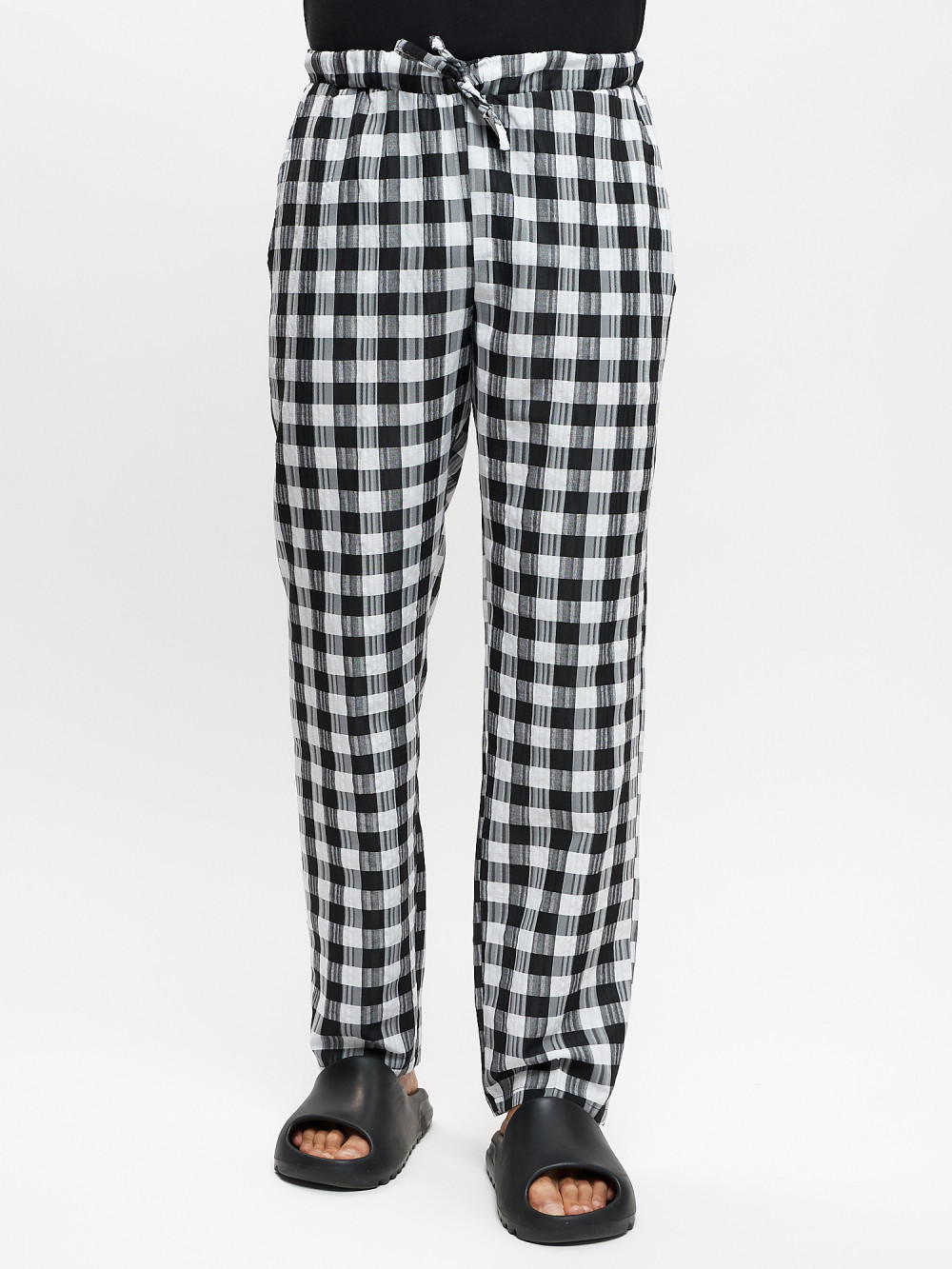 фото Спортивные брюки мужские nobrand ad2297 черные l