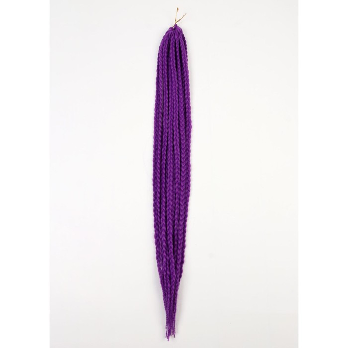 Косы для афрорезинок, 60 см, 15 прядей (CE), цвет фиолетовый(#PURPLE), Афрокосы «Unusual»
Косы для афрорезинок, 60 см, 15 прядей (CE), цвет фиолетовый(#PURPLE), Афрокосы «Unusual»