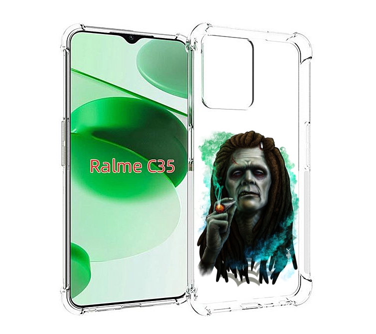 Чехол MyPads зеленый мужчина с сигаретой для Realme C35 / Narzo 50A Prime, Прозрачный, Tocco
Чехол MyPads зеленый мужчина с сигаретой для Realme C35 / Narzo 50A Prime, Прозрачный, Tocco