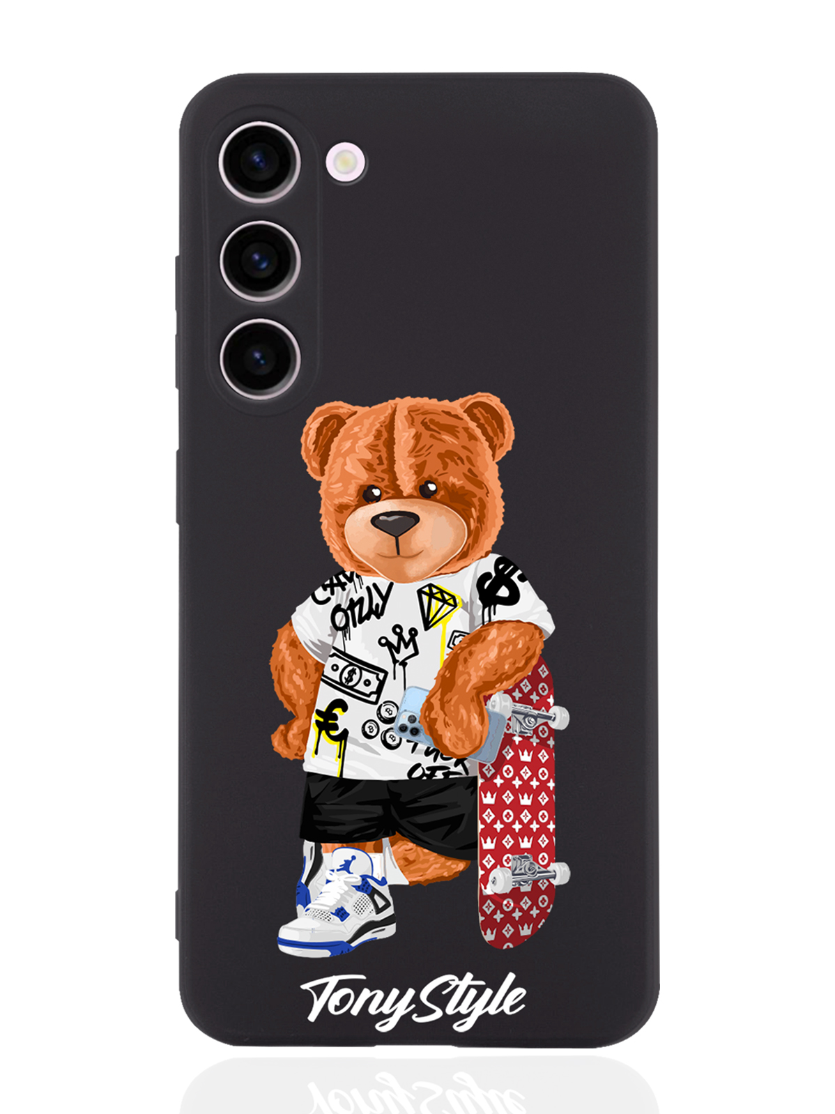 Чехол Tony Style для Samsung Galaxy S23+ Tony Style со скейтом черный, Коричневый;черный;красный
Чехол Tony Style для Samsung Galaxy S23+ Tony Style со скейтом черный, Коричневый;черный;красный