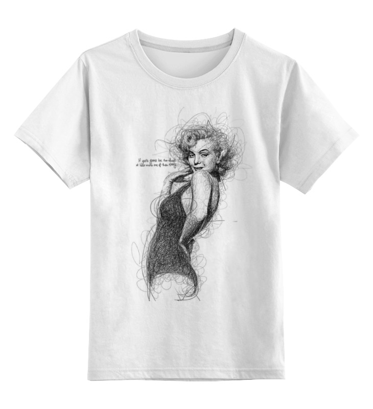 Детская футболка классическая Printio Marilyn monroe, р. 128, Белый, 0000000680916
Детская футболка классическая Printio Marilyn monroe, р. 128, Белый, 0000000680916