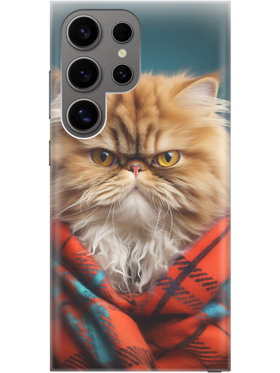 Силиконовый чехол на Samsung Galaxy S24 Ultra с рисунком "Недовольный котик", Красный;синий, 20011899
Силиконовый чехол на Samsung Galaxy S24 Ultra с рисунком "Недовольный котик", Красный;синий, 20011899