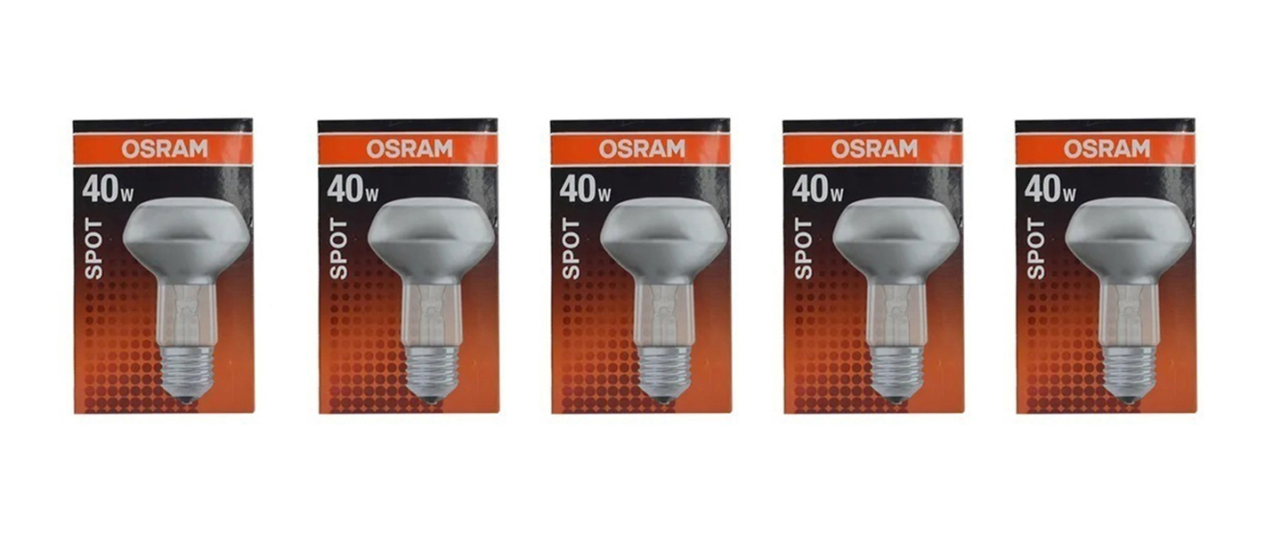 Лампочка накаливания OSRAM Рефлектор Гриб R63 E27 40Вт 220В 2700К Теплый белый 5шт, Рефлектор Гриб R63 E27 40Вт 220В 2700К Диммируемая
Лампочка накаливания OSRAM Рефлектор Гриб R63 E27 40Вт 220В 2700К Теплый белый 5шт, Рефлектор Гриб R63 E27 40Вт 220В 2700К Диммируемая
