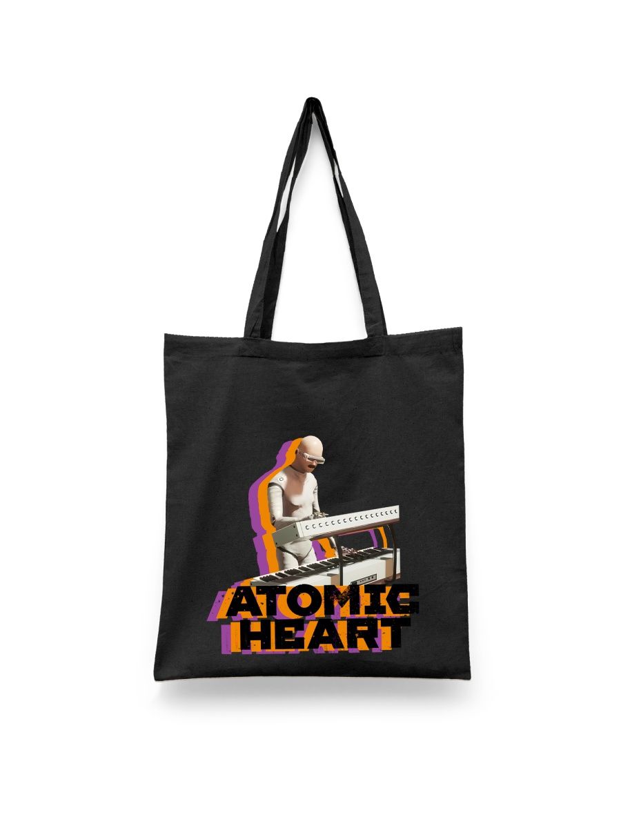 Шоппер унисекс Каждому Своё Atomic Heart/Атомное сердце GMAT11, черный, Atomic Heart/Атомное сердце GMAT11
Шоппер унисекс Каждому Своё Atomic Heart/Атомное сердце GMAT11, черный, Atomic Heart/Атомное сердце GMAT11