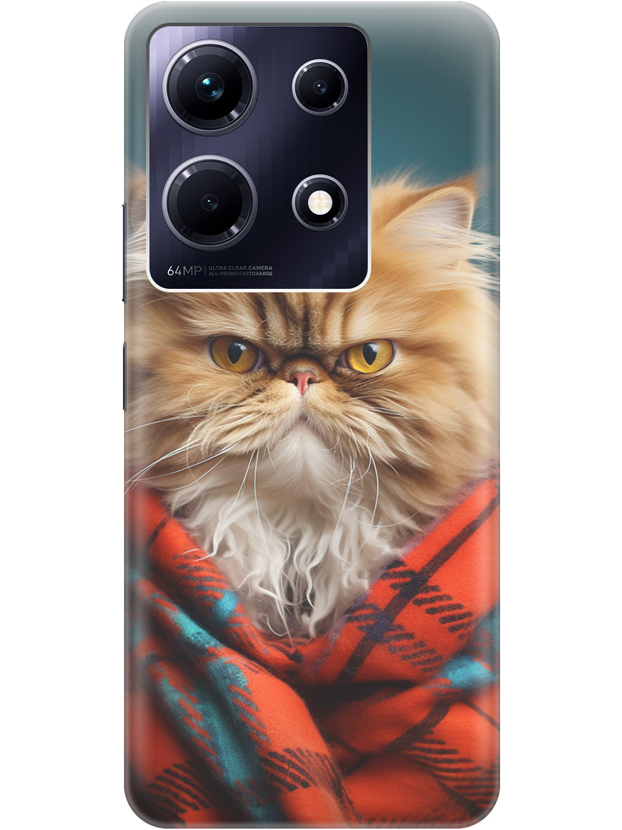 Силиконовый чехол на Infinix Note 30 с рисунком "Недовольный котик", Красный;синий, 20000061
Силиконовый чехол на Infinix Note 30 с рисунком "Недовольный котик", Красный;синий, 20000061