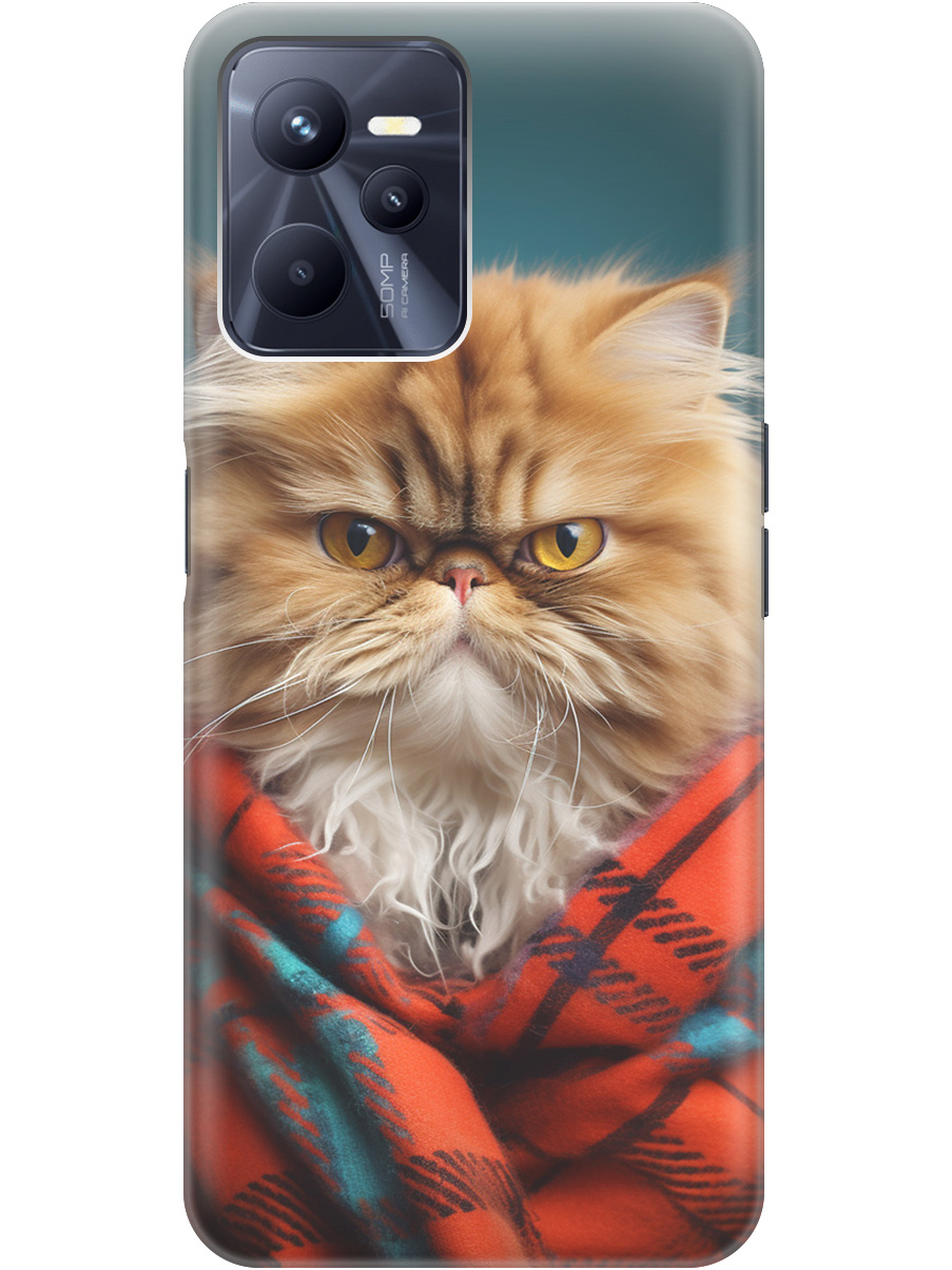 Силиконовый чехол на Realme C35 с рисунком "Недовольный котик", Красный;синий, 20000648
Силиконовый чехол на Realme C35 с рисунком "Недовольный котик", Красный;синий, 20000648