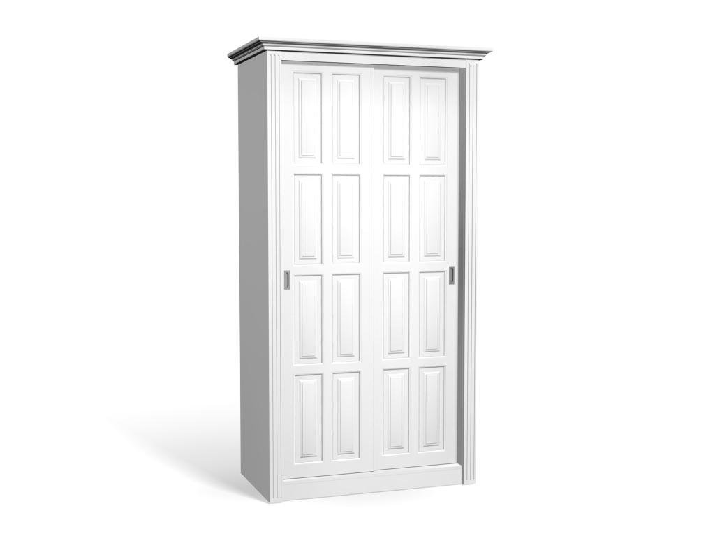 Шкаф-купе Классика-17 МДФ для одежды двухдверный 160x210x40 Мегамебель, Белый, Классика-17 
Шкаф-купе Классика-17 МДФ для одежды двухдверный 160x210x40 Мегамебель, Белый, Классика-17