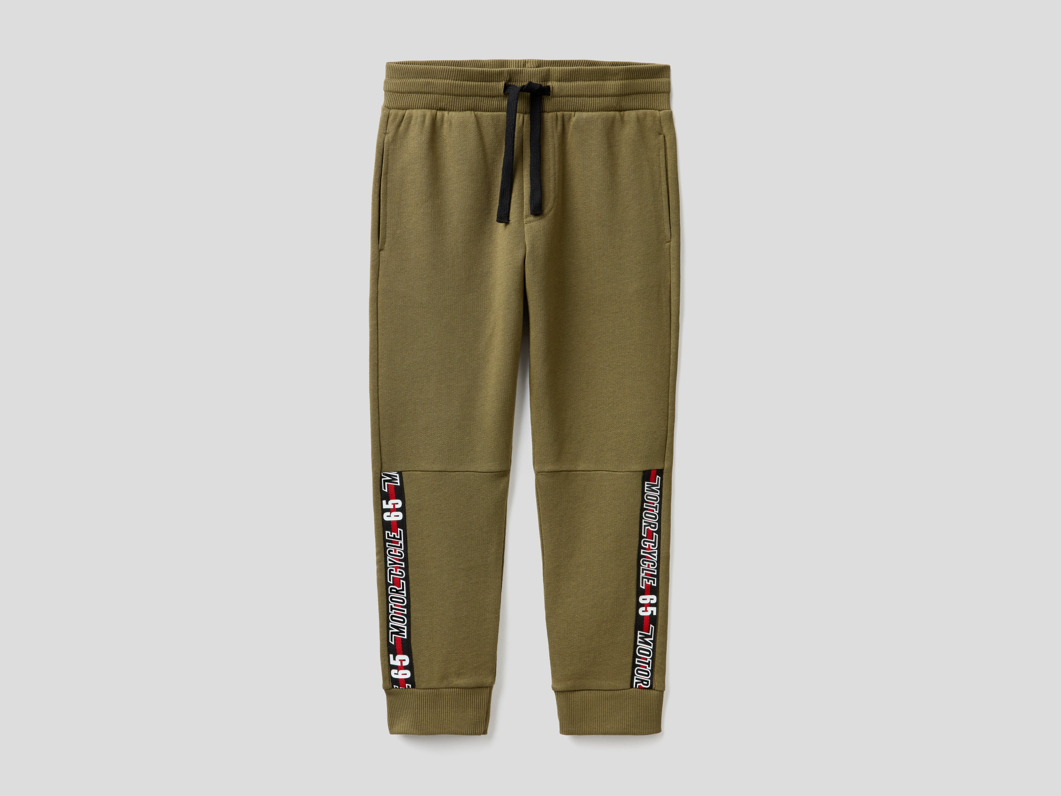 фото Брюки для мальчиков benetton цв. зеленый р.146 united colors of benetton