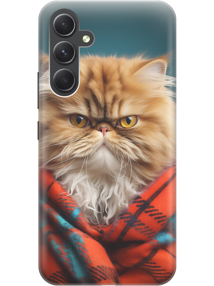 Силиконовый чехол на Samsung Galaxy A54 5G с рисунком "Недовольный котик", Красный;синий, 20001381
Силиконовый чехол на Samsung Galaxy A54 5G с рисунком "Недовольный котик", Красный;синий, 20001381