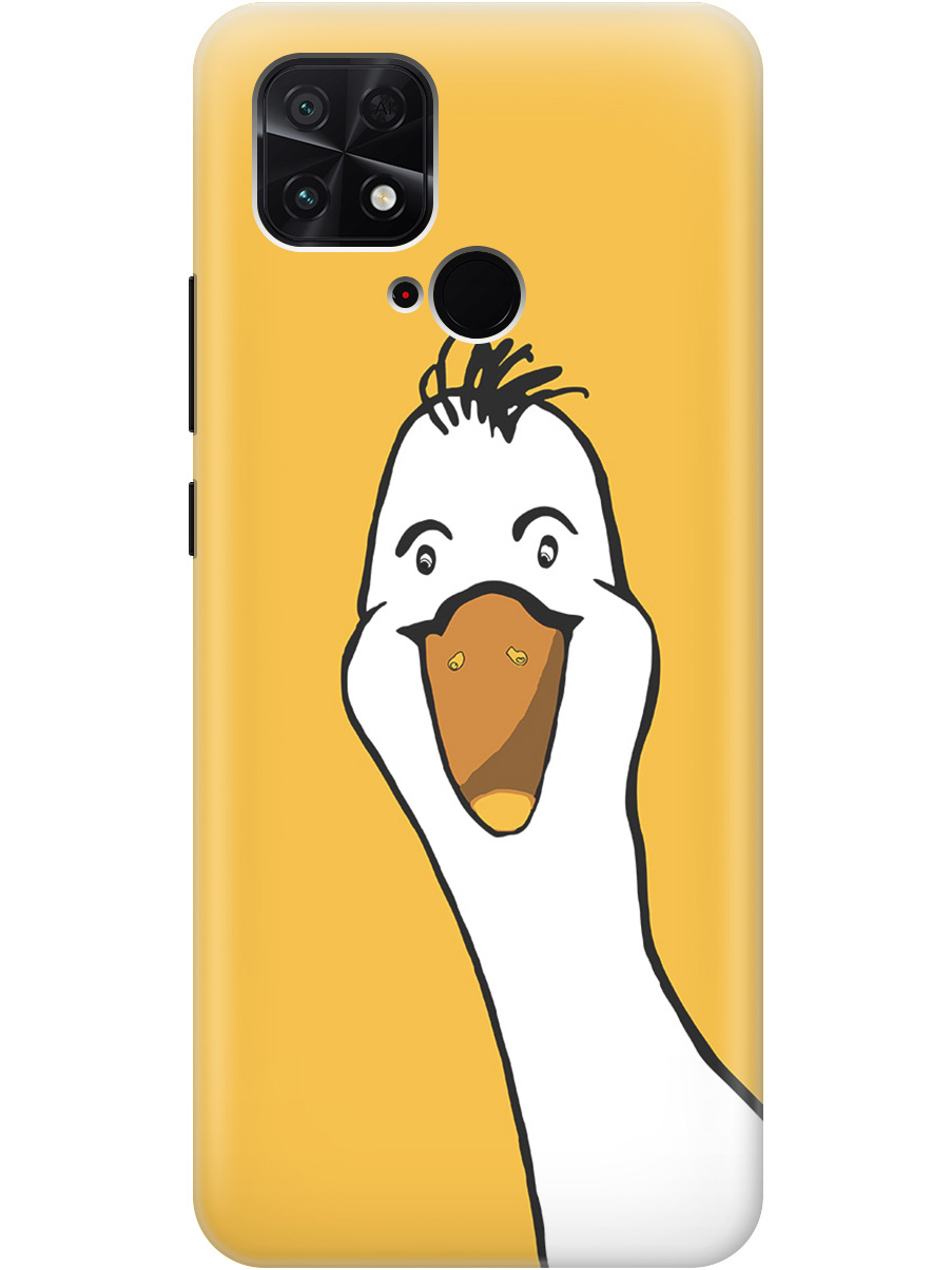 Силиконовый чехол на Xiaomi Poco C40 с рисунком "Забавный гусь", Белый;желтый, 20000994
Силиконовый чехол на Xiaomi Poco C40 с рисунком "Забавный гусь", Белый;желтый, 20000994