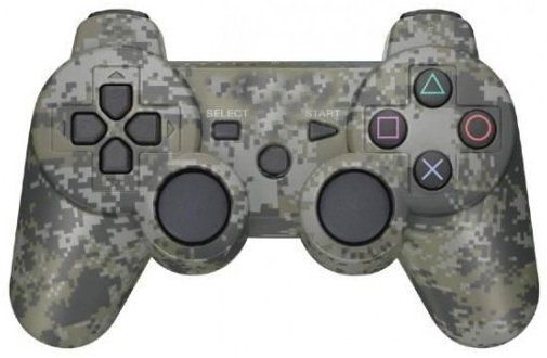 Геймпад беспроводной DualShock 3 Camouflage (Камуфляж) (PS3) (OEM), DualShock 3 Wireless Controller
Геймпад беспроводной DualShock 3 Camouflage (Камуфляж) (PS3) (OEM), DualShock 3 Wireless Controller
