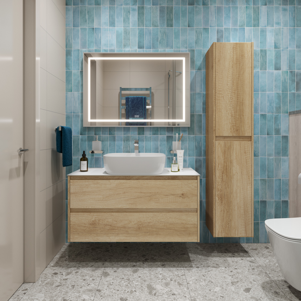 Тумба с раковиной BelBagno Kraft KRAFT100RNN-KEPBO-1302-SET со столешницей, Коричневый, 100
Тумба с раковиной BelBagno Kraft KRAFT100RNN-KEPBO-1302-SET со столешницей, Коричневый, 100