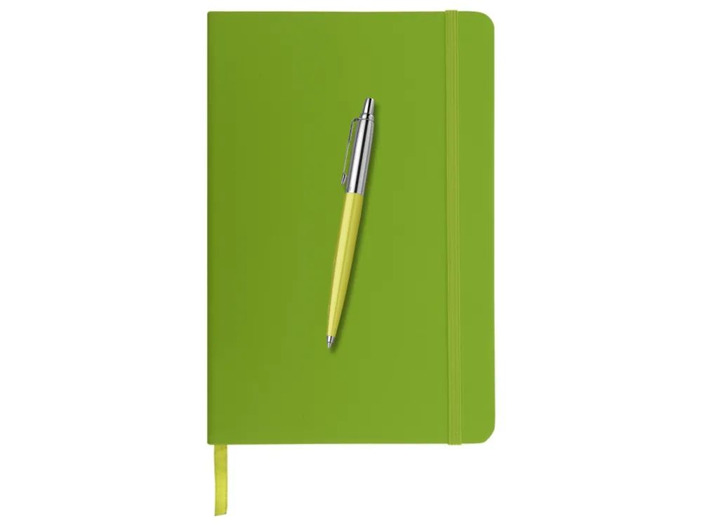 Подарочный набор: Шариковая ручка Parker Jotter, цвет LIME GREEN и Блокнот А5 с линованным, R2121069_04043126
Подарочный набор: Шариковая ручка Parker Jotter, цвет LIME GREEN и Блокнот А5 с линованным, R2121069_04043126