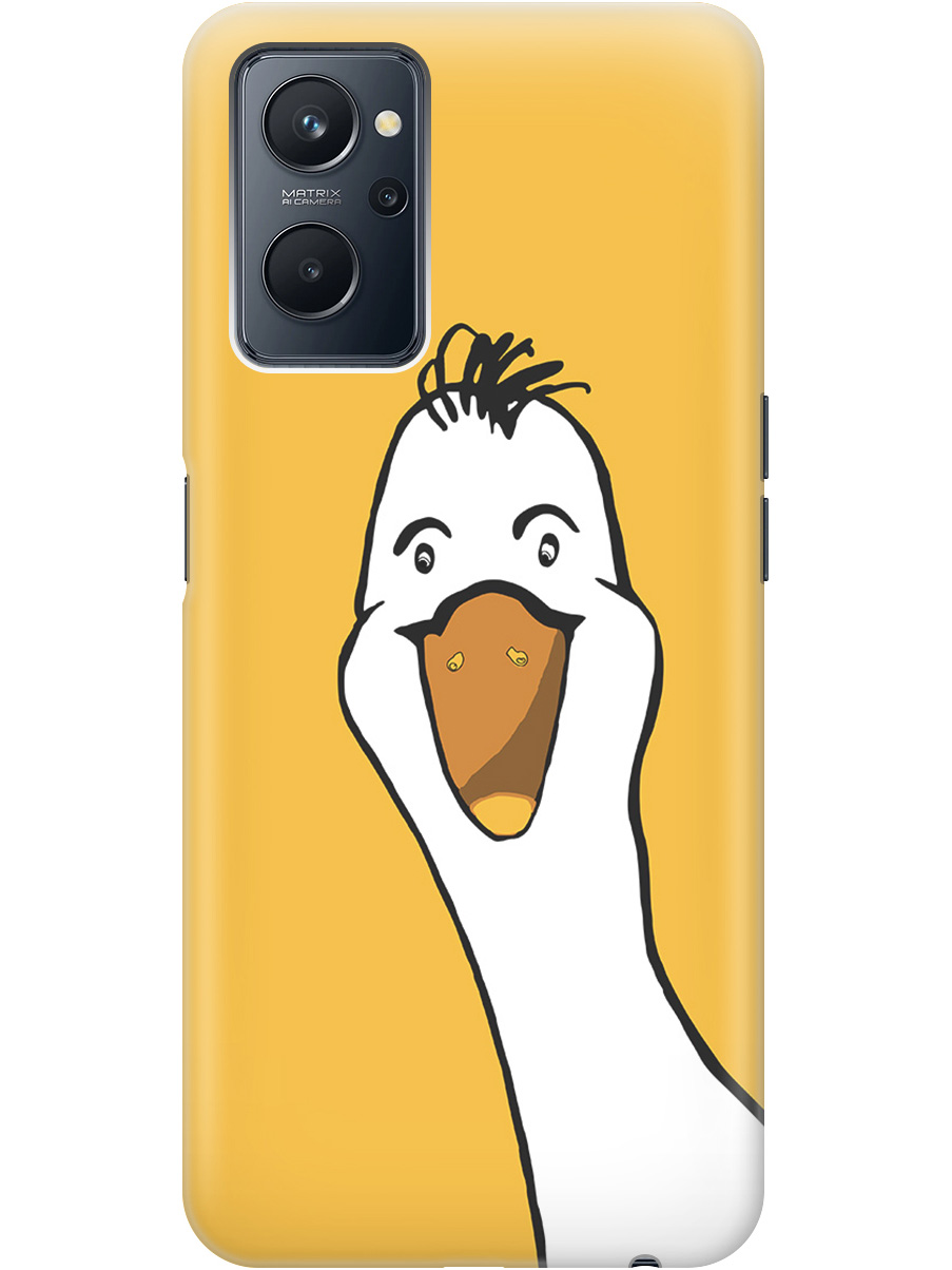 Силиконовый чехол на Realme 9i с рисунком "Забавный гусь", Белый;желтый, 20000813
Силиконовый чехол на Realme 9i с рисунком "Забавный гусь", Белый;желтый, 20000813